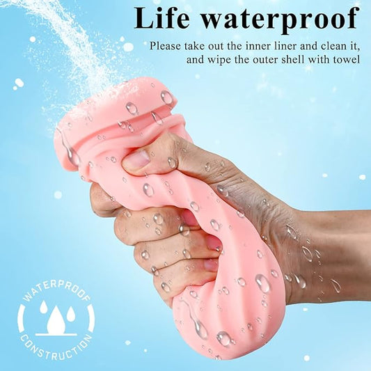 New Automatic Male  7 Vibration & Suction Hands Free Pocket