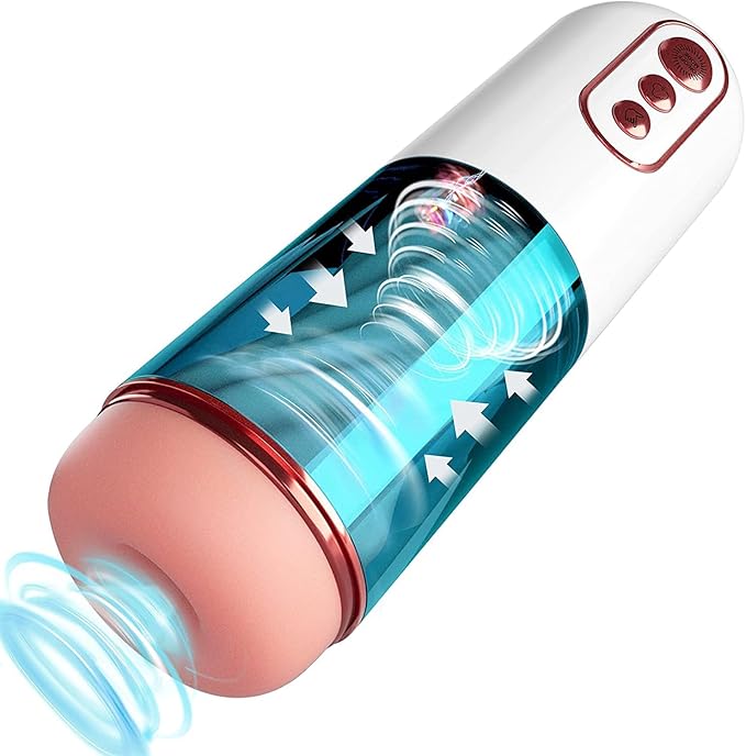 New Automatic Male  7 Vibration & Suction Hands Free Pocket