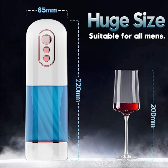 New Automatic Male  7 Vibration & Suction Hands Free Pocket