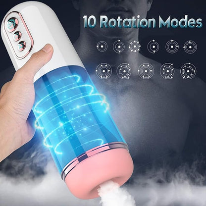 New Automatic Male  7 Vibration & Suction Hands Free Pocket
